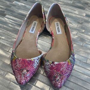 Steve Madden Elsa Rhinestone Flats